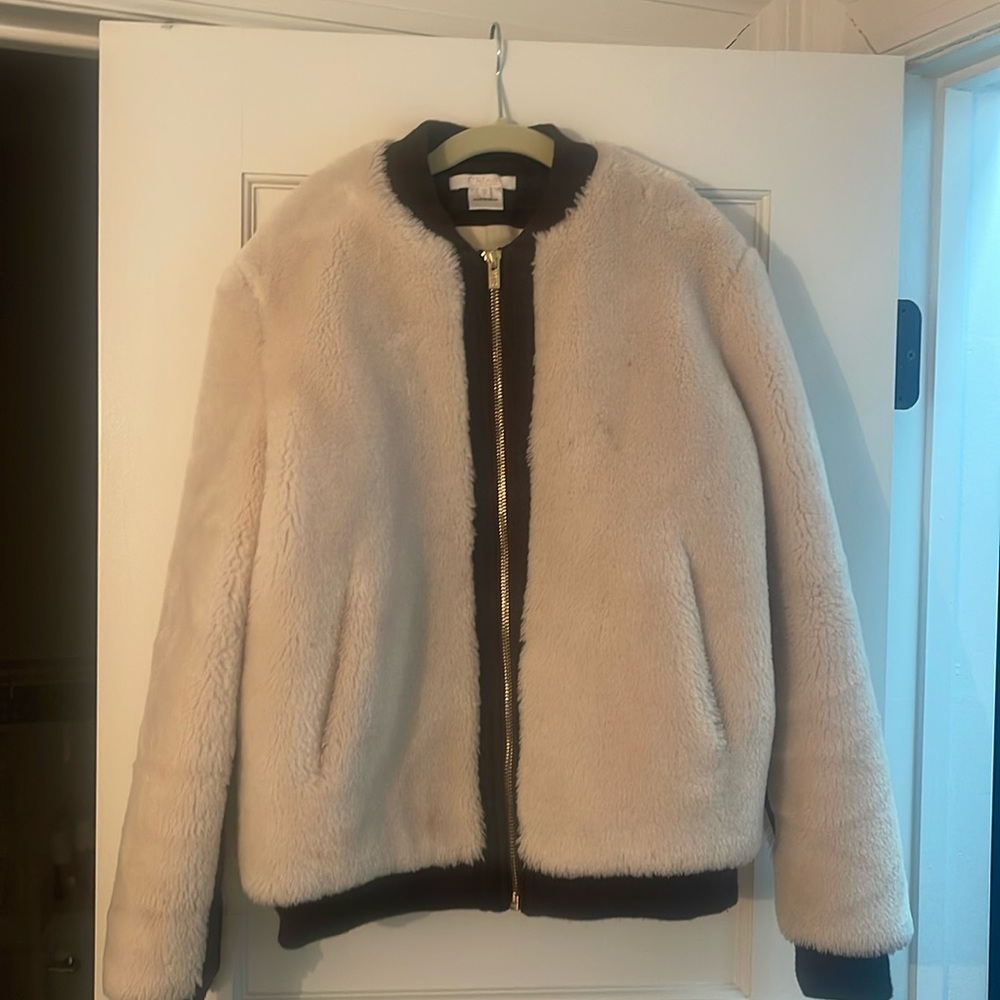Girls Chloe Faux Fur Coat Size 12